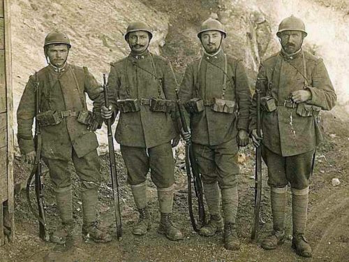 Sedi dei reggimenti di fanteria della Milizia Mobile nel 1915